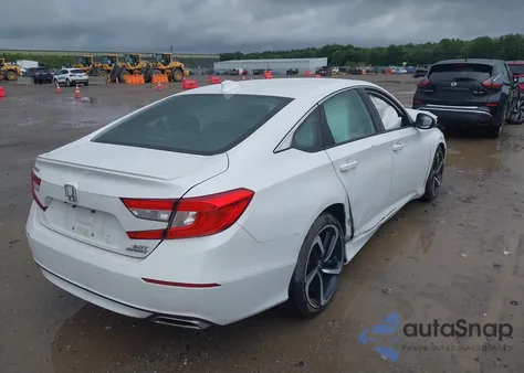 2019 Honda Accord Sport 2.0T из США, поврежденный, VIN 1HGCV2F32KA015898